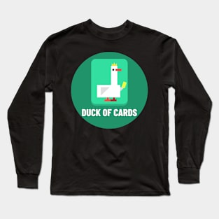 Duck of Cards Long Sleeve T-Shirt